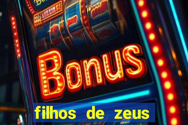 filhos de zeus mitologia grega